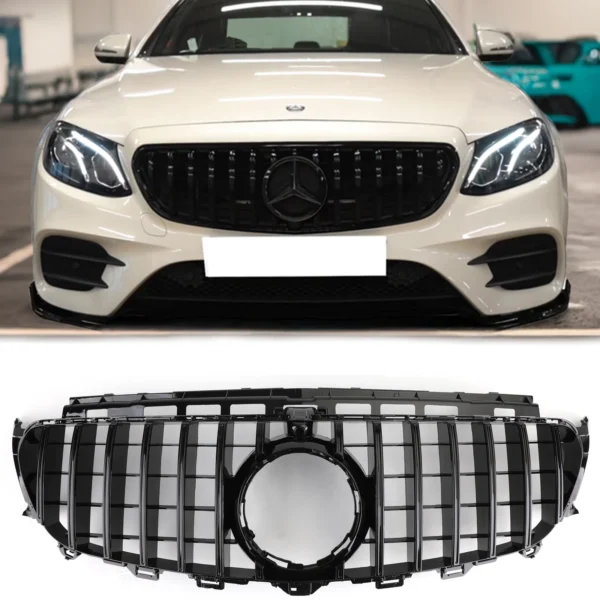 شبك أمامي مرسيدس E CLASS موديل W213 17 20 GT