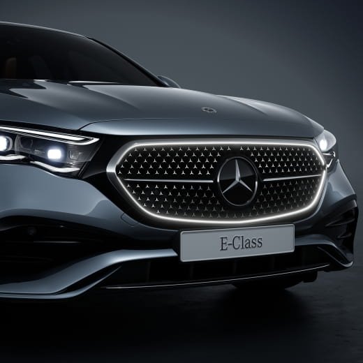 شبك أمامي مرسيدس E CLASS موديل W214 24 26 DAIMOND