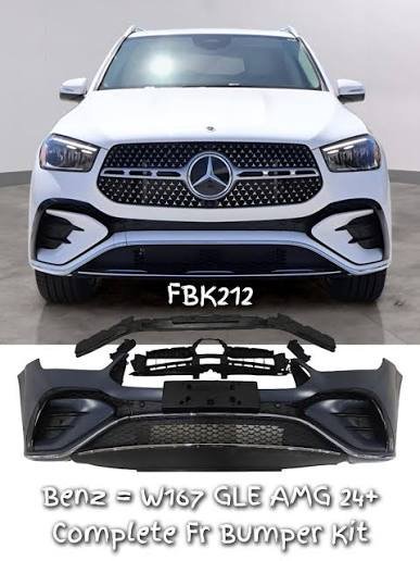صدام امامي مرسيدس GLE W167 2024 2026