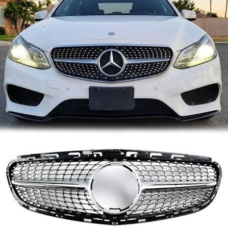 شبك أمامي مرسيدس E CLASS موديل W212 14 16 DAIMOND
